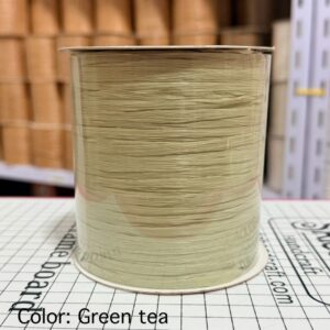 ไหมราฟเฟีย สี Green tea - Raffia yarn Color: Green tea
