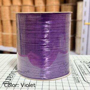 ไหมราฟเฟีย สี Violet - Raffia yarn Color: Violet