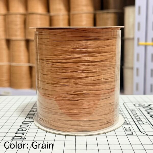 ไหมราฟเฟีย สี Grain - Raffia yarn Color: Grain