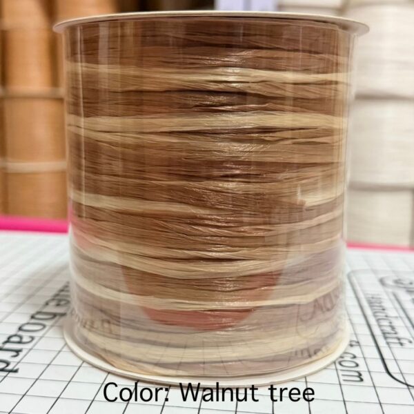 ไหมราฟเฟีย สี Walnut Tree - Raffia yarn Color: Walnut Tree