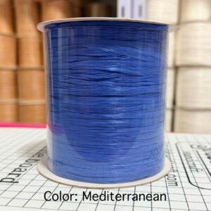 ไหมราฟเฟีย สี Mediterranean - Raffia yarn Color: Mediterranean