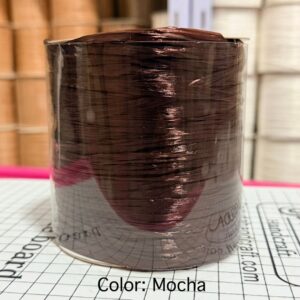 ไหมราฟเฟีย สี Mocha - Raffia yarn Color: Mocha