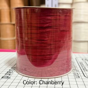 ไหมราฟเฟีย สี Chanberry - Raffia yarn Color: Chanberry