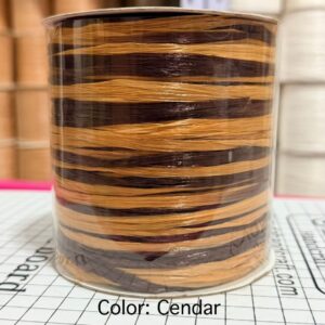 ไหมราฟเฟีย สี Cendar - Raffia yarn Color: Cendar