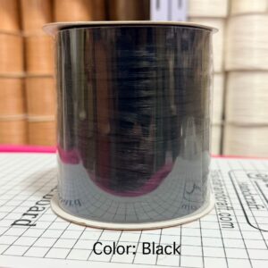 ไหมราฟเฟีย สี Black - Raffia yarn Color: Black