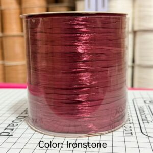 ไหมราฟเฟีย สี Ironstone - Raffia yarn Color: Ironstone