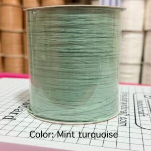 ไหมราฟเฟีย สี Mint turquoise - Raffia yarn Color: Mint turquoise