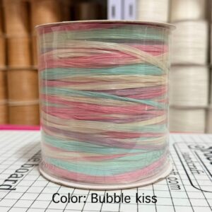 ไหมราฟเฟีย สี Bubble kiss - Raffia yarn Color: Bubble kiss
