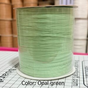 ไหมราฟเฟีย สี Opal green - Raffia yarn Color: Opal green