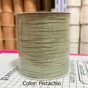 ไหมราฟเฟีย สี Pistachio - Raffia yarn Color: Pistachio