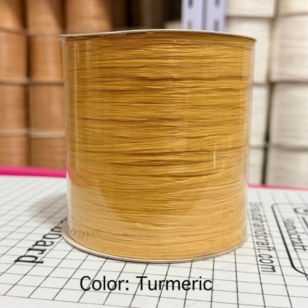ไหมราฟเฟีย สี Turmeric - Raffia yarn Color: Turmeric