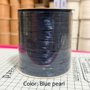 ไหมราฟเฟีย สี Blue pearl - Raffia yarn Color: Blue pearl