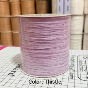 ไหมราฟเฟีย สี Thistle - Raffia yarn Color: Thistle