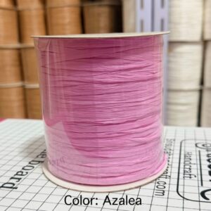ไหมราฟเฟีย สี Azalea - Raffia yarn Color: Azalea
