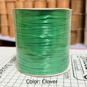 ไหมราฟเฟีย สี Clover - Raffia yarn Color: Clover