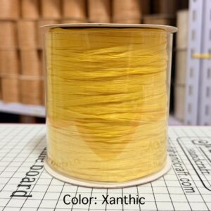 ไหมราฟเฟีย สี Xanthic - Raffia yarn Color: Xanthic