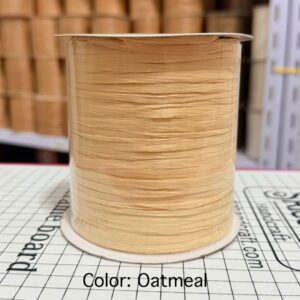 ไหมราฟเฟีย สี Oatmeal - Raffia yarn Color: Oatmeal