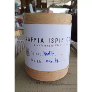 ไหมโคนราฟเฟีย 𝐈𝐬𝐩𝐢𝐞 𝐑𝐚𝐟𝐟𝐢𝐚 𝐫𝐚𝐲𝐨𝐧 𝐲𝐚𝐫𝐧.น้ำหนัก 0.93-1กิโลกรัม สำหรับถักกระเป๋า หมวก