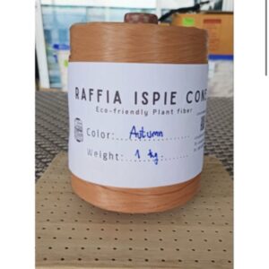 Raffia Ispie สี Autumm(โคนราเฟีย)สำหรับถัก หนัก0.95-1กิโลกรัม